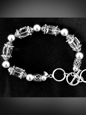 Silpada B1147 Swarovski Crystal Sterling Silver Bracelet Wedding
Anniversary